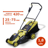 Аренда электрической газонокосилки Champion EM4118 в компании ГенПрокат