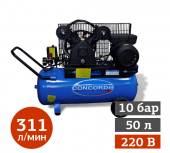 ПРОКАТ КОМПРЕССОРА CONCORDE CD-AC310/50-1 в компании ГенПрокат