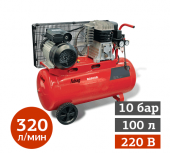 ПРОКАТ КОМПРЕССОРА FUBAG B2800B/100CM3 в компании ГенПрокат