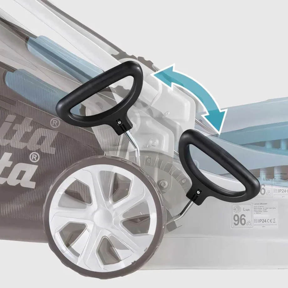 Аренда электрической газонокосилки Makita ELM4120 в компании ГенПрокат