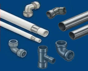 Металлопластик, сталь, латунь, медь