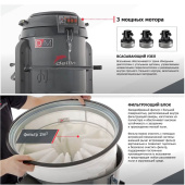 Аренда пылесоса Delfin DM3 EL100 в компании ГенПрокат