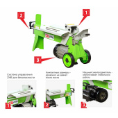 Аренда дровокола электрического REDVERG RD-LS25-52E в компании ГенПрокат