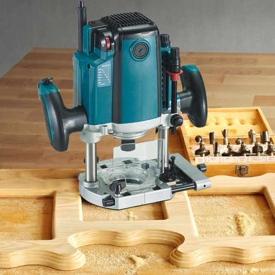 Аренда комплекта фрезеровальной машины по дереву с пылесосом